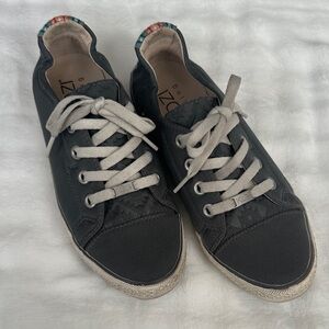Kim&Zozi Hippie Bling Grey Lace Ups sz 8